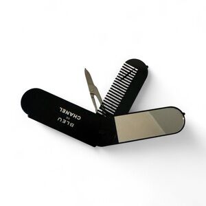 Bleu de Chanel Set of Small Scissors, Comb and Pocket Mirror Collectable